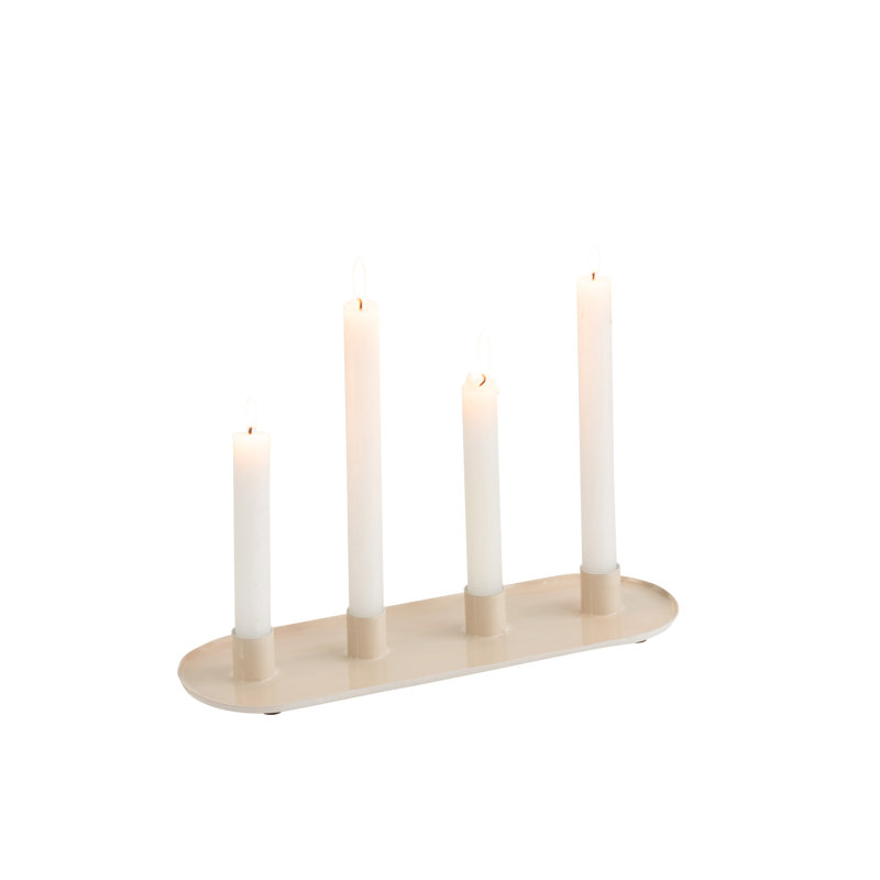 Metal Tabletop Candelabra