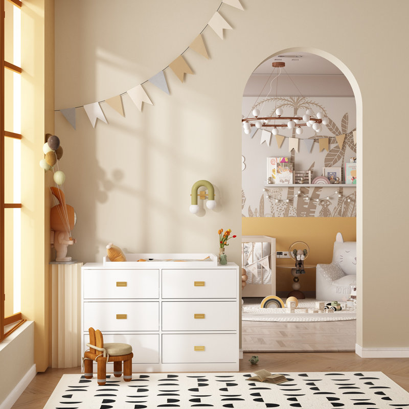 Sola Changing Table Dresser - Stylish & Functional