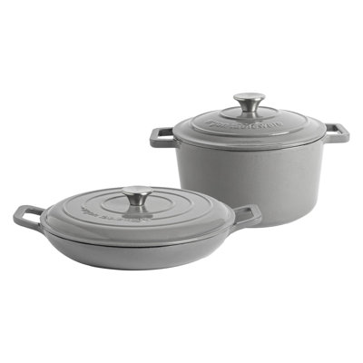 Argon Tableware Cast Iron Casserole Dish Set