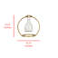 Vase de table en laiton Nicol