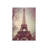Eiffel Tower Flower Branches Unframed Canvas Wall Art  24" X 32"