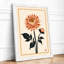 Dahlia in Bloom Botanical - Framed Print-221543361-221543384