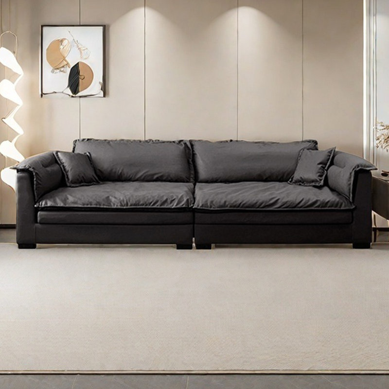 Canapé simple et moderne en tissu, 3, H 23,62 po x l 94,48 po x P 39,37 po