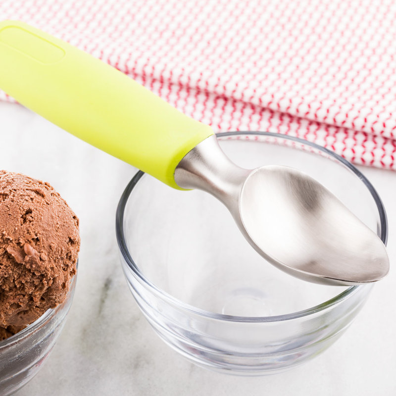 Cuillère à crème glacée en acier inoxydable pour restaurant