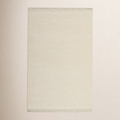 Ada Cream Hand-Woven Wool Rug