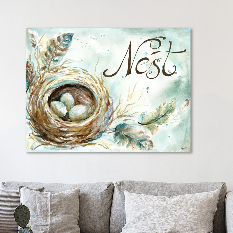 « nest », reproduction sur toile tendue, 10 po x 15 po