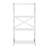 Chrome 4-Tier Rectangular Bookshelf (Bookshelf)-947006947