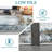 Washable Rug Modern Abstract Non-Slip Stain-Resistant Indoor Carpet Hallway Low Pile Bedroom Laundry Entrance Blue-301078551