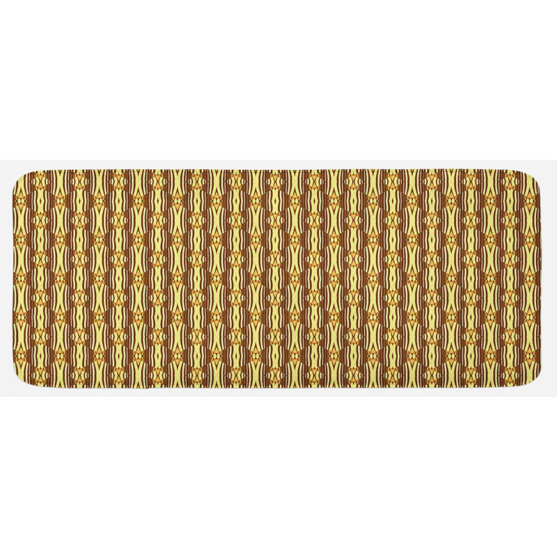 Rustic Synthetic Kitchen Mat