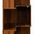 Corner Book Shelf - 5 Tier Corner Bookshelf  Bookcase With Baffle, Freestanding L Shaped Display Shelf Stand For Home Office, Living Room, Bedroom, Kitchen