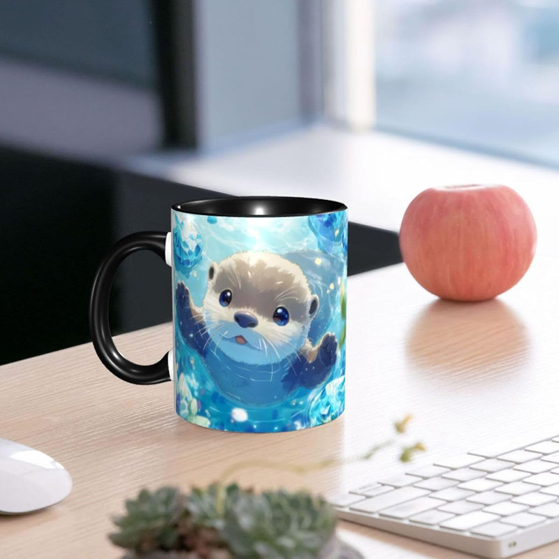 Otter Coffee Mug 11oz Ceramic Cup