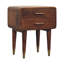 45cm W Solid Wood Bedside Table