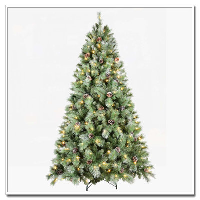 Arbre de Noël 9 pi avec lumières DEL