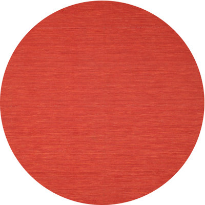 Tapis de zone orange contemporaine