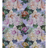 Palace Floral Metallic Wallpaper Roll