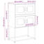 Highboard 68X39x107 Cm Steel-1058878617