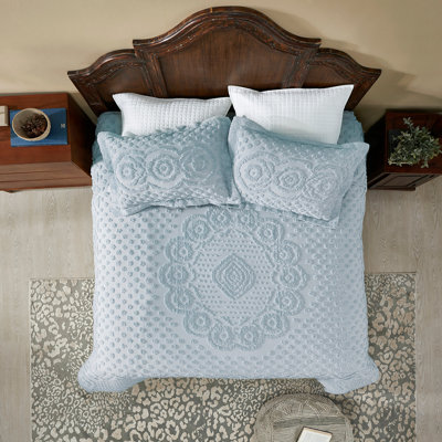 Couvre-lit / couvre-lit 100% coton lavable à la machine Heirloom Collection