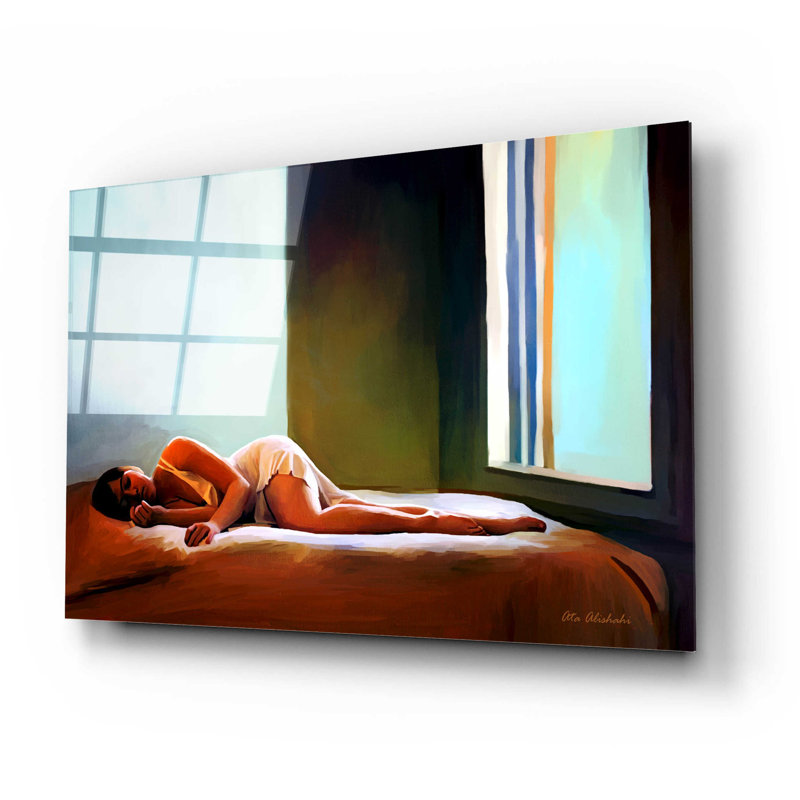 Sur impression plastique / acrylique, H 16 po x l 24 po x P 0,2 po
