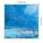 «Kinds of Blue» par Lesley Birch, reproduction d'art sur toile encadrée-1750288025