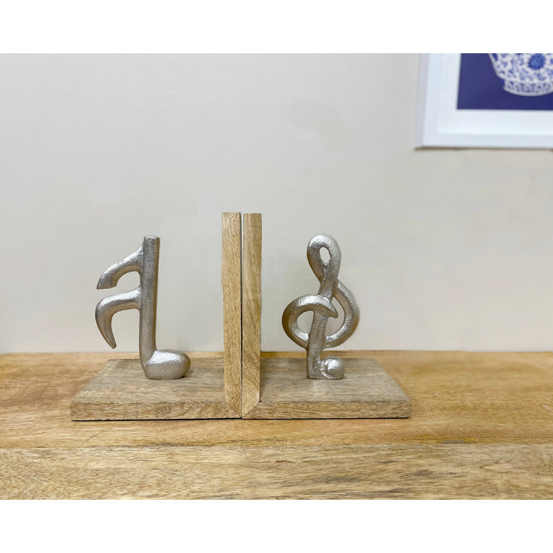 Wood Bookends