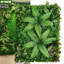 Panneau mural plante artificielle (ensemble de 9)