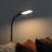 Litespan Slim 55 in. Industrial Dimmable LED Directional Task Floor Lamp-62954092