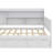 Wooden Daybed Equipped With Triple Drawers And USB Charging Ports-340926449-340926448