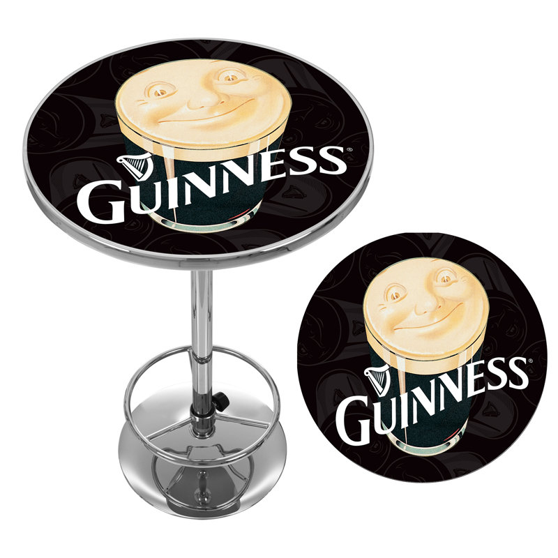 Round Metal Base Dining Table
