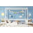 Twin Size Canopy Frame Floor Bed With Fence,Guardrails,White-638814980