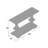 Gildford 54 " W Solid Wood Top Console Table
