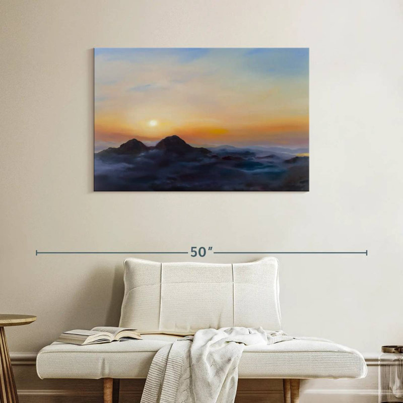 Alvord Sunrise Mountain, H 26 po x l 39 po