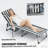 Stylish Folding Lounge Chair For Outdoor, Patio-1337148747