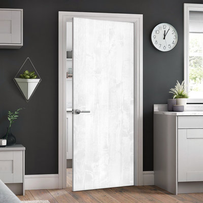 Smooth Pine Wood Single Prehung Interior Door