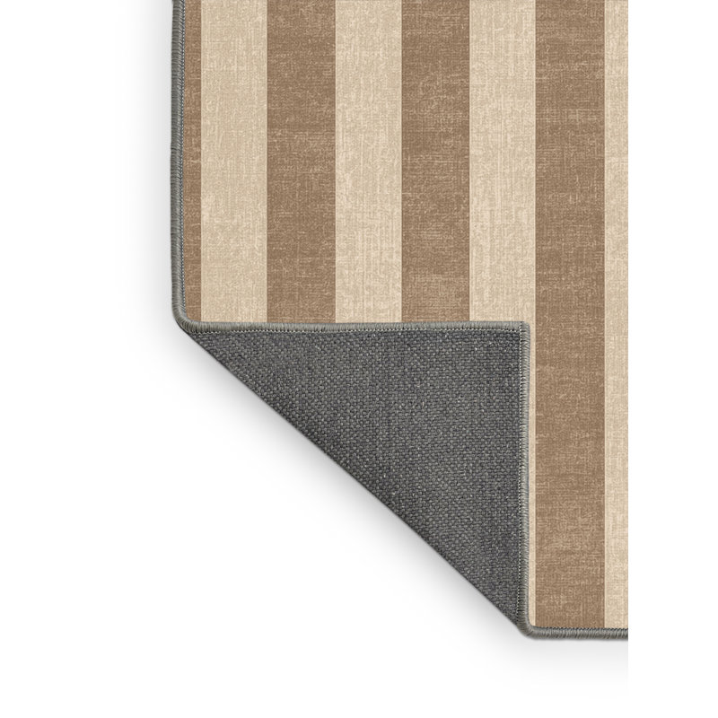 Soft Plush Fabiano July 4Th Modern & Contemporary Abstract Area Rug in Gray – Gray Binding, 5x7