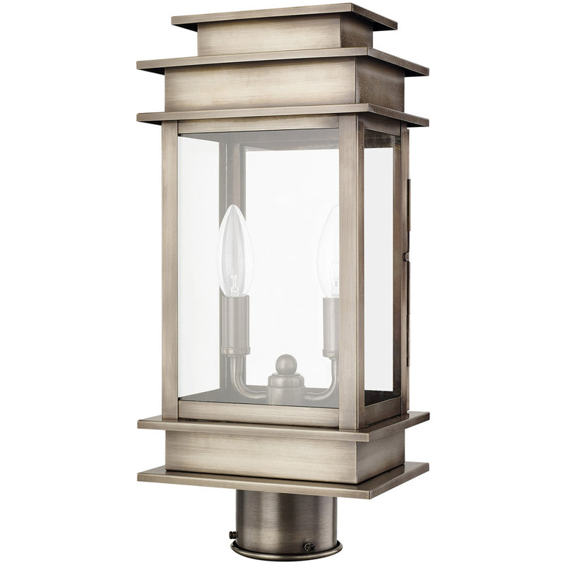 Odele Transparent Lantern Head, Pewter