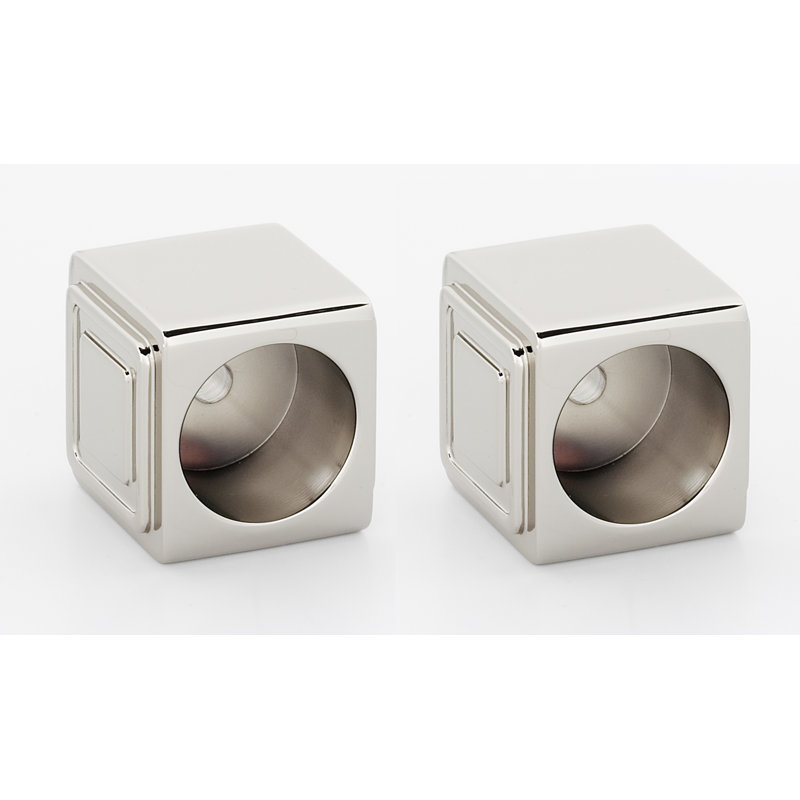 Shower Rod Bracket, Polished Nickel