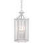 Mini-luminaire suspendu d'intérieur convertible 3 lumières Attar (semi-encastré) avec vitres transparentes Attar