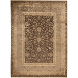 Oriental Area Rug in Brown