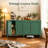 Hayter 63'' W Sideboard Buffet Cabinet, Kitchen Storage Cabinet With 4 Doors And Adjustable Shelves-209940726