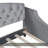 Modern Luxury Tufted Button Daybed,Twin,Gray-107022600-107022603