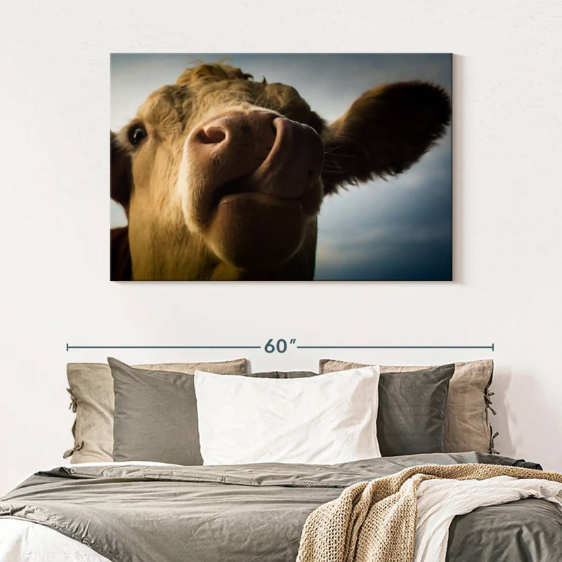 Silly Cow, 32" H x 48" W