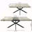 55.11'' - 70.86" Rectangular Stretch Dining Table-293149724