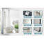 Armoire à pharmacie avec miroir et 3 tablettes Cersten W H-2045909710
