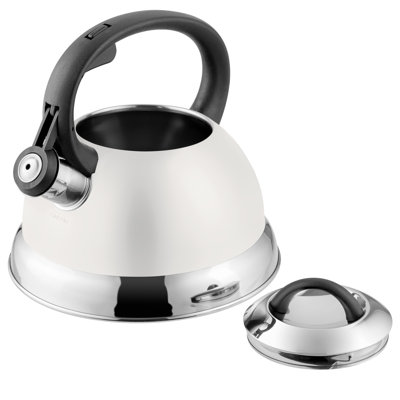 1.75 Quart Whistling Tea Kettle in Linen
