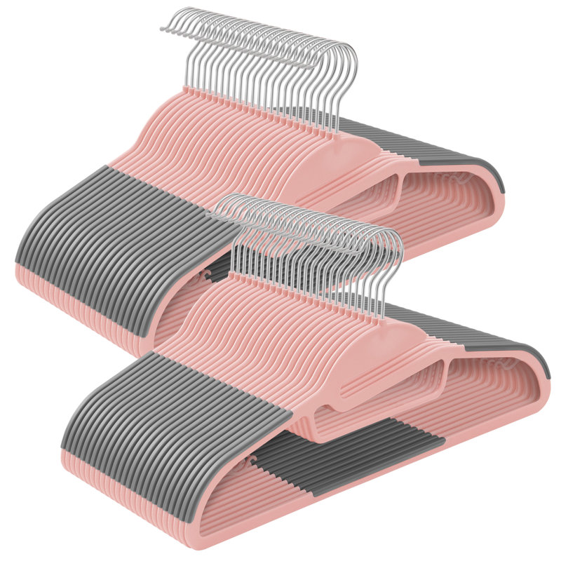 Standard Hanger, Pink/Grey