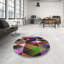 Tapis jaune / bleu / orange-586425920