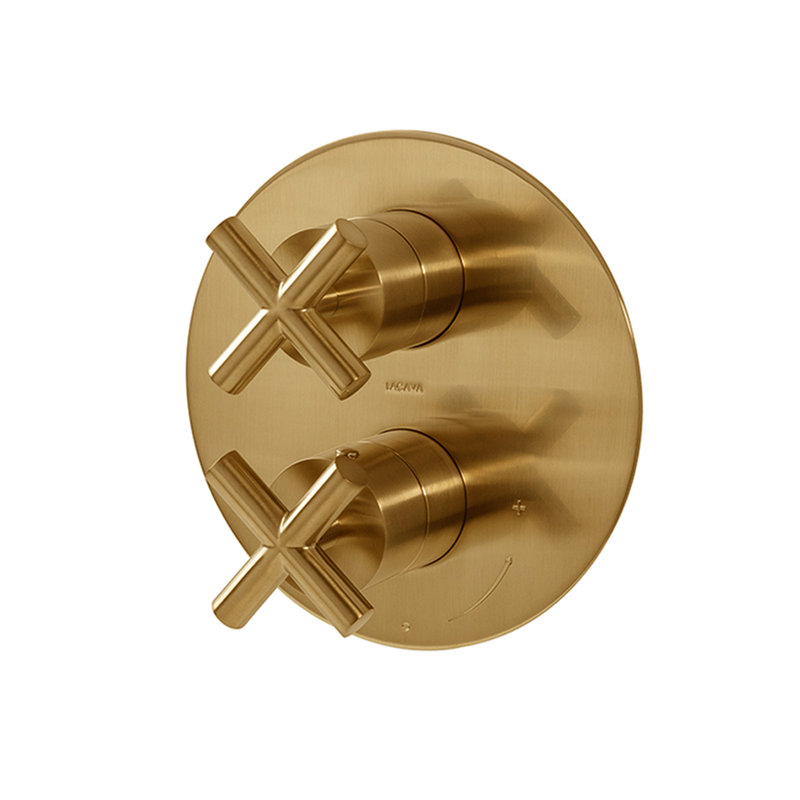 Progressive Pressure Balancing Mixer, Brushed Gold