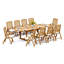 Ashley Outdoor Teak Dining Set-919122913