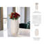 Sagebrook Home Alexander 3D Printed Vase, Ivory/Beige-745988194