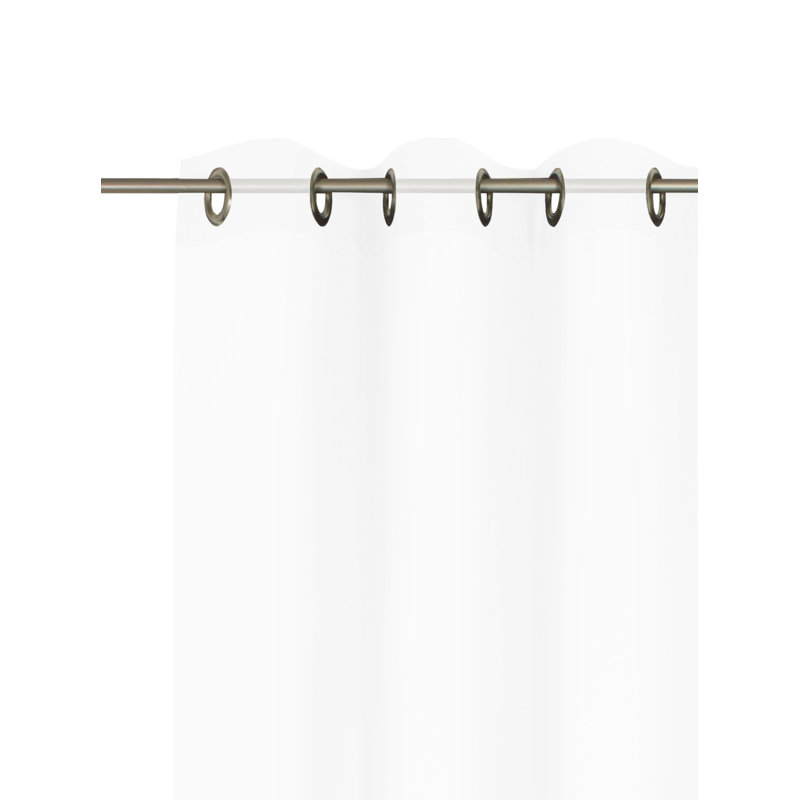 Paulson Semi Sheer Curtain Single Panel, 600cm Width x 120cm Drop